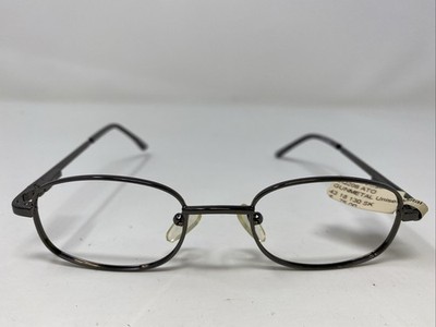 Equinox EQ206 Gunmetal 43-18-130 Metal Full Rim Eyeglasses Frame &D23