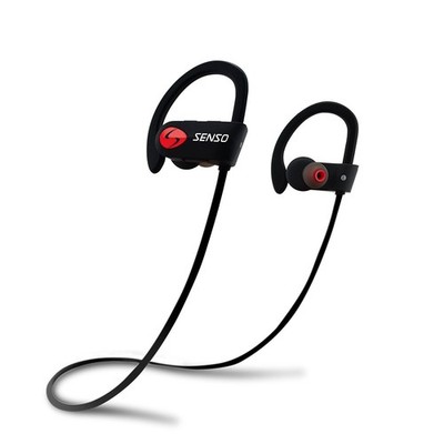 Bluetooth Headphones, Best Wireless Sports Earbuds w/Mic IPX7 Waterproof HD 
