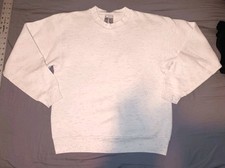 Oneita Vintage 90's gray sweatshirt crew neck- M