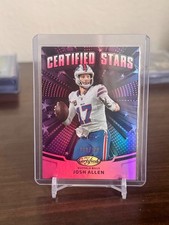 2025 Panini Certified - Certified Stars Josh Allen #CST-JAN Mirror 89/199