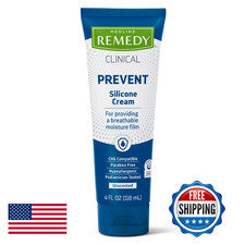 Medline Remedy Clinical Silicone Cream 4 Oz 12 Count Unscented Chapped