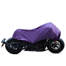X AUTOHAUX Motorcycle Cover Lightweight Half Cover Outdoor Waterproof Rain Dust