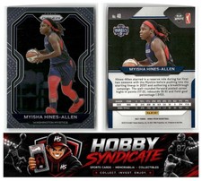 2021 Panini Prizm WNBA #40 Myisha Hines-Allen