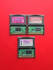 Disney Princess Enchanted Royal Adventure Game Boy Advance Lot 3 GBA Games
