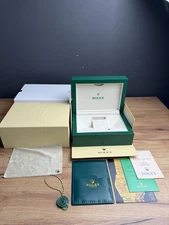 Authentic ROLEX Watch Box For  FULL SET Booklets Tag 1