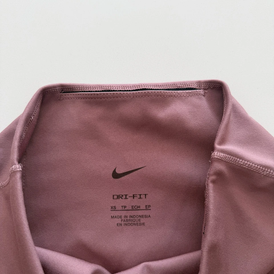 Nike Dri-Fit High Rise Leggings XS Rose Pink Women’s Tight Fit Running Yoga - Image 4 of 4