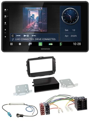 Kenwood MP3 Bluetooth USB DAB Autoradio für Alfa Romeo Giulietta 2013-2021 ISO - Bild 1 von 4