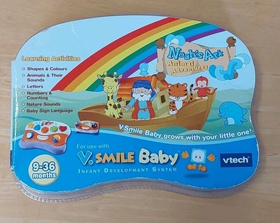 Vtech V.Smile Baby Säugling Entwicklungssystem - Arche Noah Tierabenteuer NEU