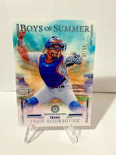 Ivan Rodriguez 2025 Boys of Summer Blue Parallel #97/99 - Texas Rangers
