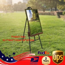 Display Easel Stand for Wedding Picture Instant Tripod Portable Floor Easel 52"