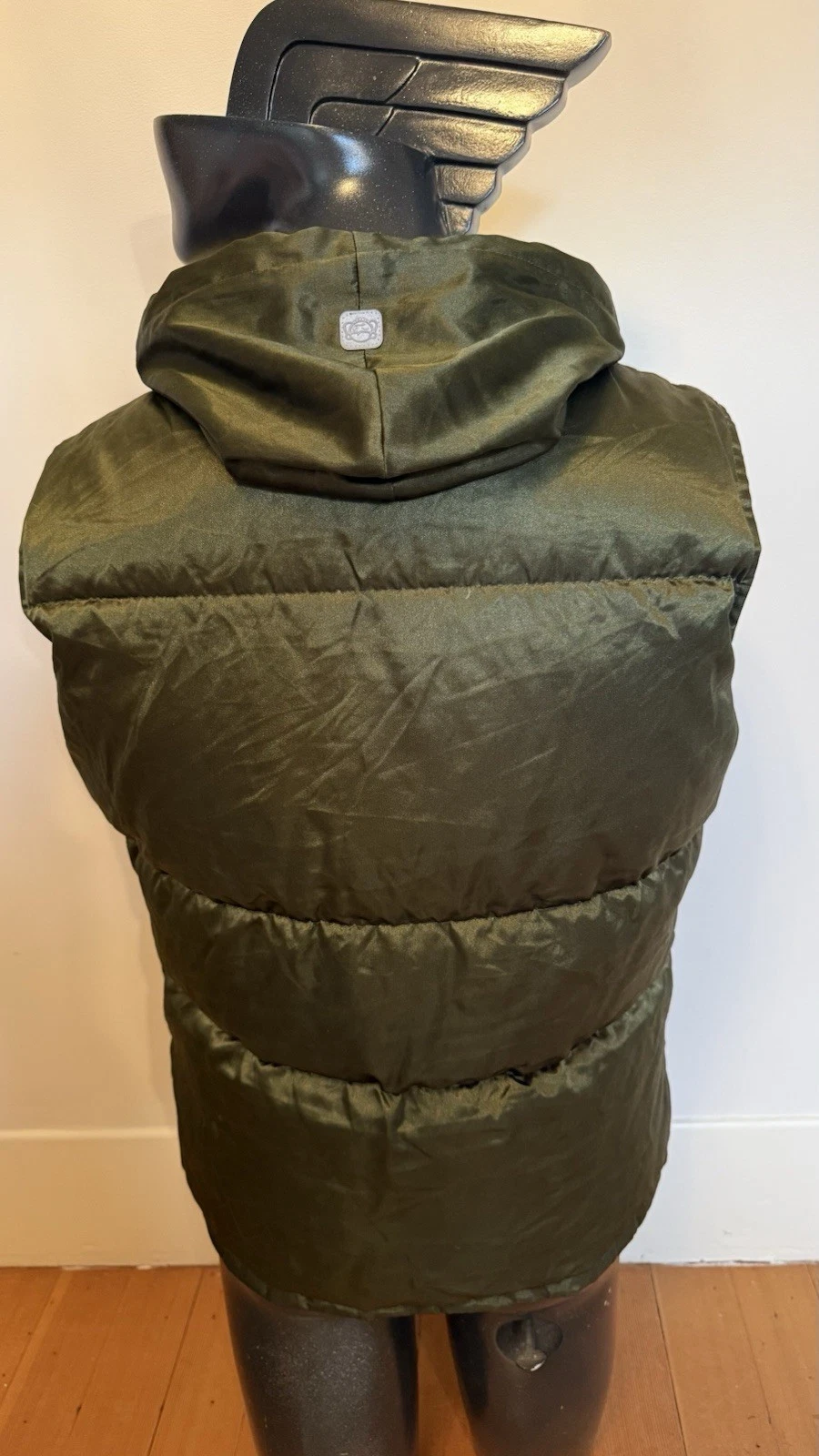 Vintage Harajuku Streetwear Puffer Vest XL Sugar Brand 90’s Surplus Down Filled image 2
