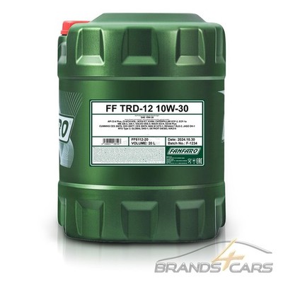 FANFARO 20 L TRD-12 SHPD 10W-30 MOTORÖL FÜR A3/B4 E7 API CI-4 Plus CI-4/CH-4/SL