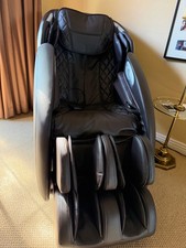 Osaki OS-4000T Zero Gravity Recliner Massage Chair With Foot Rollers - Black