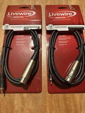 2- pair RCA-XLR female 5 Foot Cable