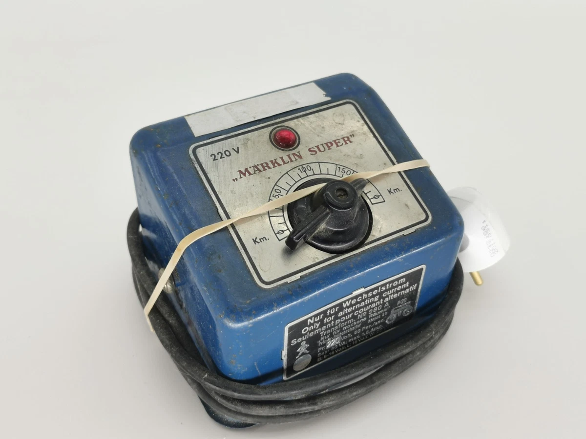 Acemo alimentation 220v/12v vintage pour le modélisme ferroviaire