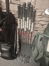 Mizuno MP-18 MMC Fli-HI/MMC Irons / 4-PW / Stiff Flex KBS Tour Shafts