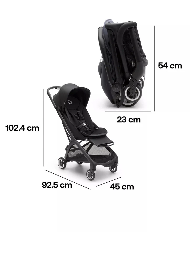 Brand New Bugaboo Butterfly Midnight Black - Image 3 of 4