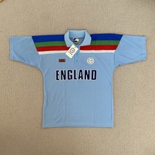 Original England Cricket Shirt Hogger Sports B&H 1992 World Cup BNWT Size Large