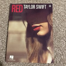 Hal Leonard Taylor Swift rouge partition piano guitare vocale pop