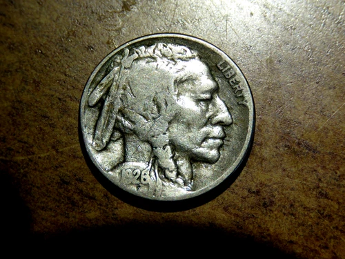 1926-S Buffalo Nickel- Semi Key Better Date O1