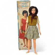 Vintage 1963 Remco JUDY LITTLECHAP Daughter Doll w/ SPORTSWEAR OUTFIT #1101