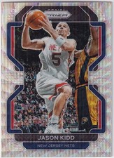 2021-22 PRIZMS SILVER WAVE JASON KIDD NEW JERSEY NETS BASKETBALL d1584