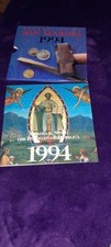 San Marino Kursm&uuml;nzensatz 1994 m. 1000 Lire-Silber"Verso il Terzo Millennio&ldquo; Or.