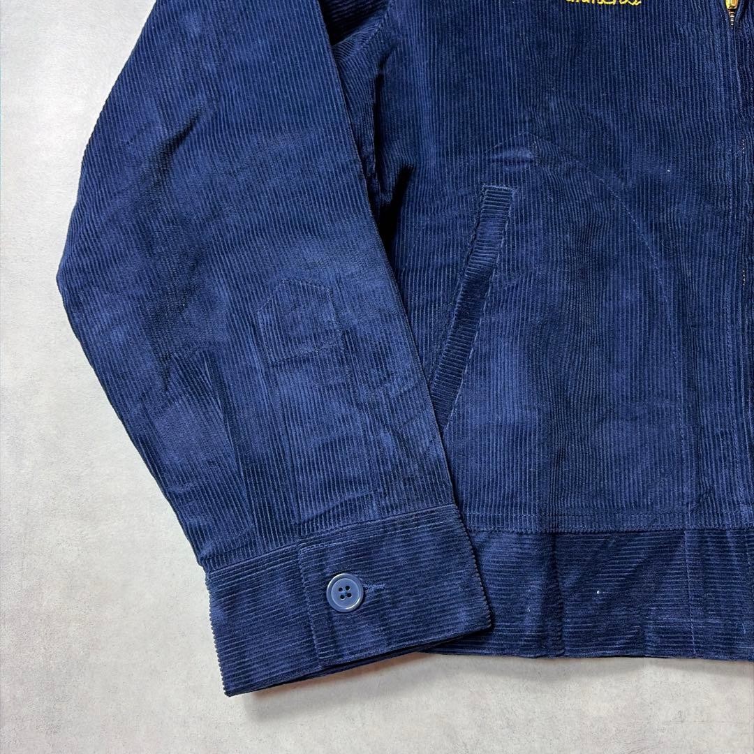 90s FFA Missouri Corduroy Jacket Navy Blue Vintage Workwear #FD