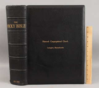 HUGE Antique 1935 Bruce Rogers King James Christian Oxford Church Lectern Bible
