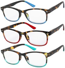 Success Eyewear Reading Glasses Set of 3 Great Value Spring Hinge Readers Men
