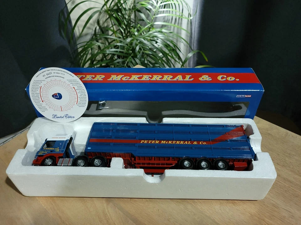 Corgi CC13614 DAF CF P. McKerral & Co. Livestock Transporter, Campbeltown.  New - Image 2 of 4