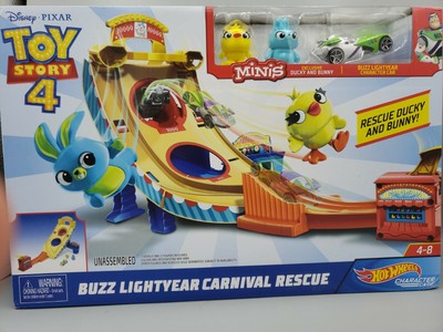 hot wheels buzz lightyear carnival rescue