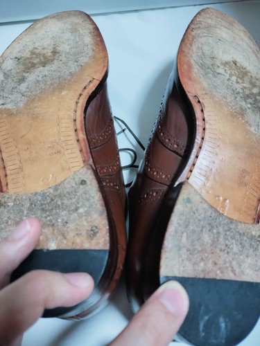 Opelka Aoyama Wingtip Business Shoes Leather Shoes Size 24 cm made in japan - Picture 11 of 14