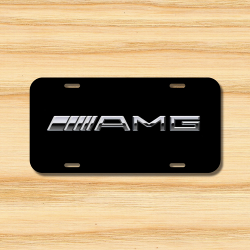 AMG Sports Car Vehicle License Plate Auto Car NEW! - Picture 2 of 5