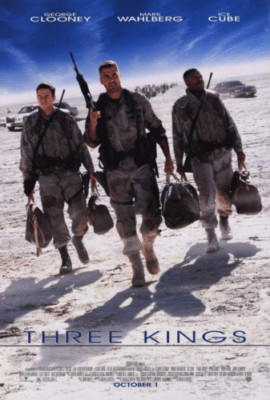 THREE KINGS Original Studio Released Licensed 27x40 ICE CUBE -  MARK WAHLBERG