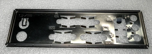 i/o shield plaque arrière originale pour MSI MS-6786 rev:1 