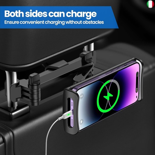 Supporto Tablet Poggiatesta Auto, Supporto per Tablet da Poggiatesta - Foto 6 di 7