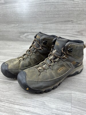 Keen Dry Mid Boots Men's Brown Waterproof Hiking 1017787 Size 10 USA