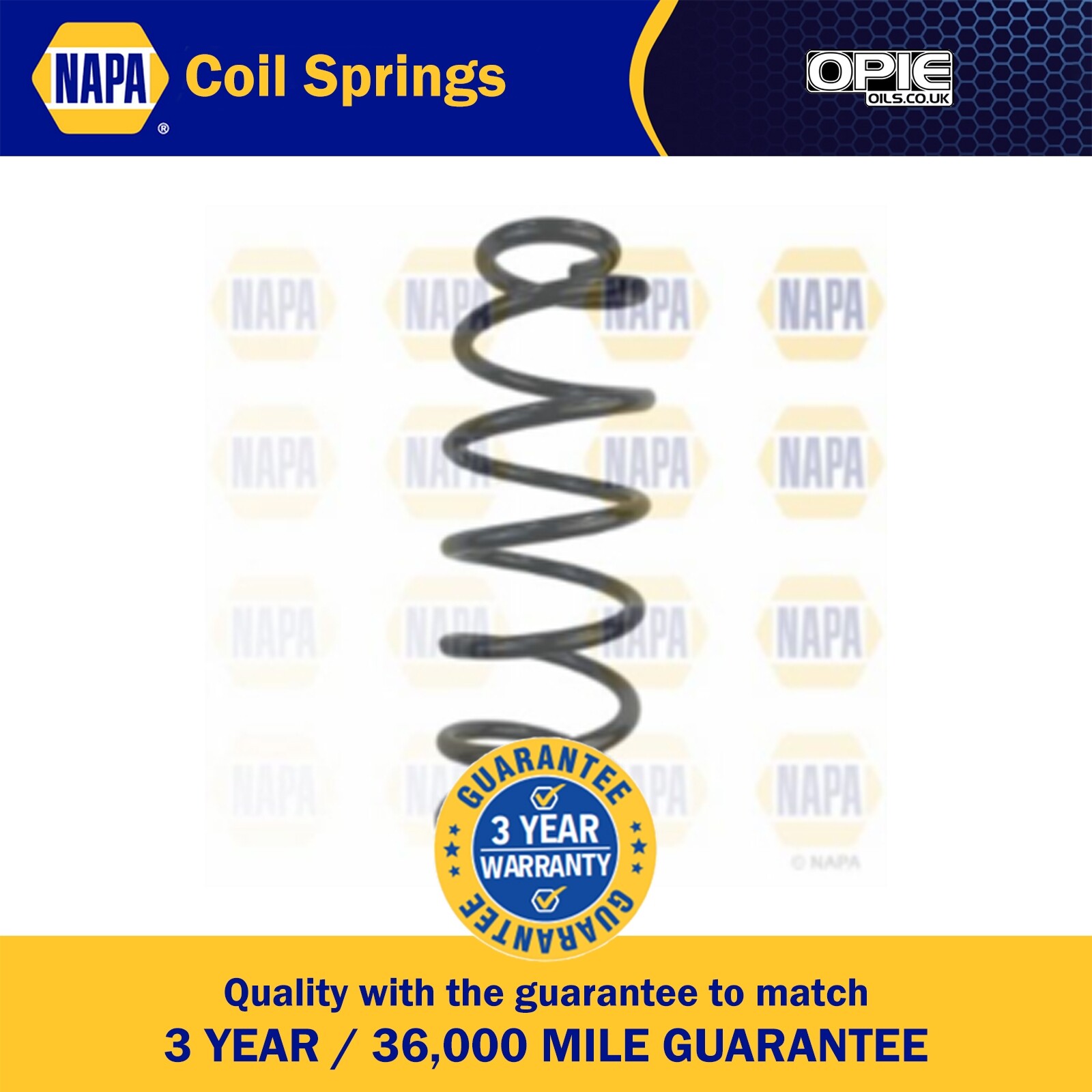 NAPA Coil Spring Rear NCS1701 - OEM Quality for Citroen - Reliable Construction