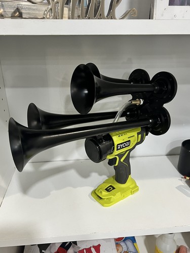 Ryobi Cordless Impact drill Horn With Quad air horn (no Battery Included)