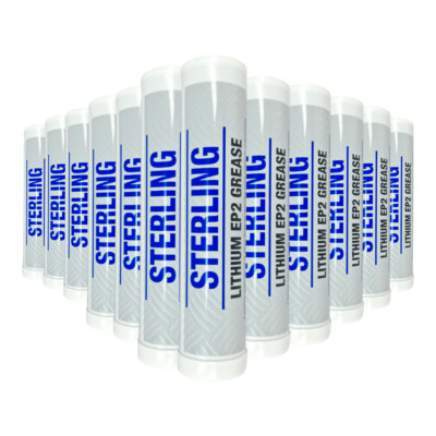 12 x Lithium Fettpatrone EP2 400g Hochtemperaturlager Hvy Einsatz Mehrzweck
