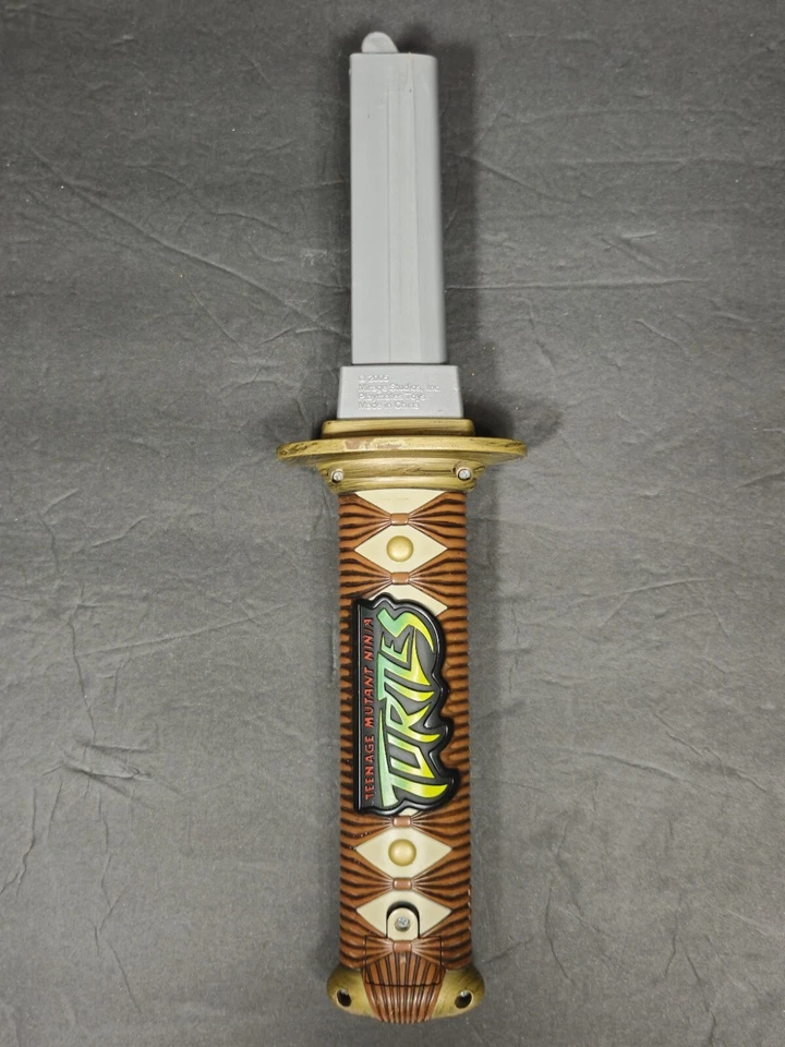 2005 TMNT TEENAGE MUTANT NINJA TURTLES TELESCOPING SWORD MIRAGE PLAYMATES TOY - Image 4 of 4