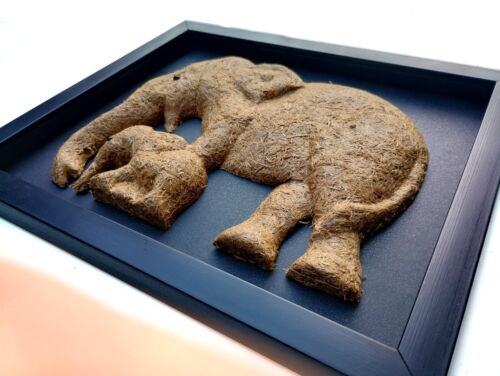 Wall Hanging Decor Indian Elephant Dung Mandala Meditation Bohemian - Picture 2 of 8
