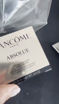 15ml. Lancome Absolue Revitalizing Eye Cream with Grand Rose