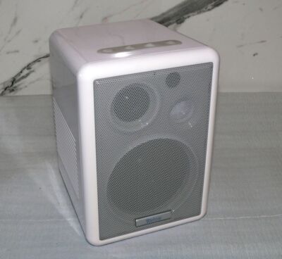 Tevion FLS292 Ersatz Funk Lautsprecher 2.4Ghz 2Wege 4'' 100W 12V 50m White