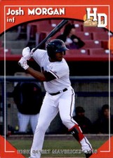 2016 High Desert Mavericks Grandstand #19 Josh Morgan Corona California CA Card
