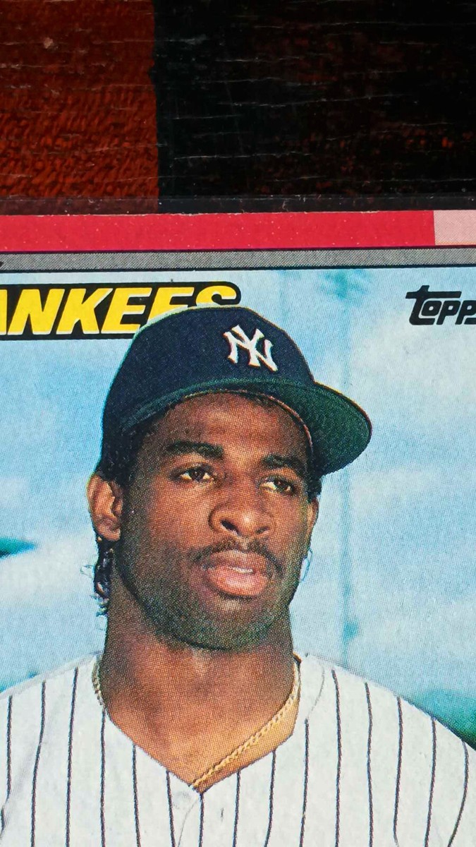 Rare 1990 TOPPS #61 DEION SANDERS NY YANKEES Multiple Error Card
