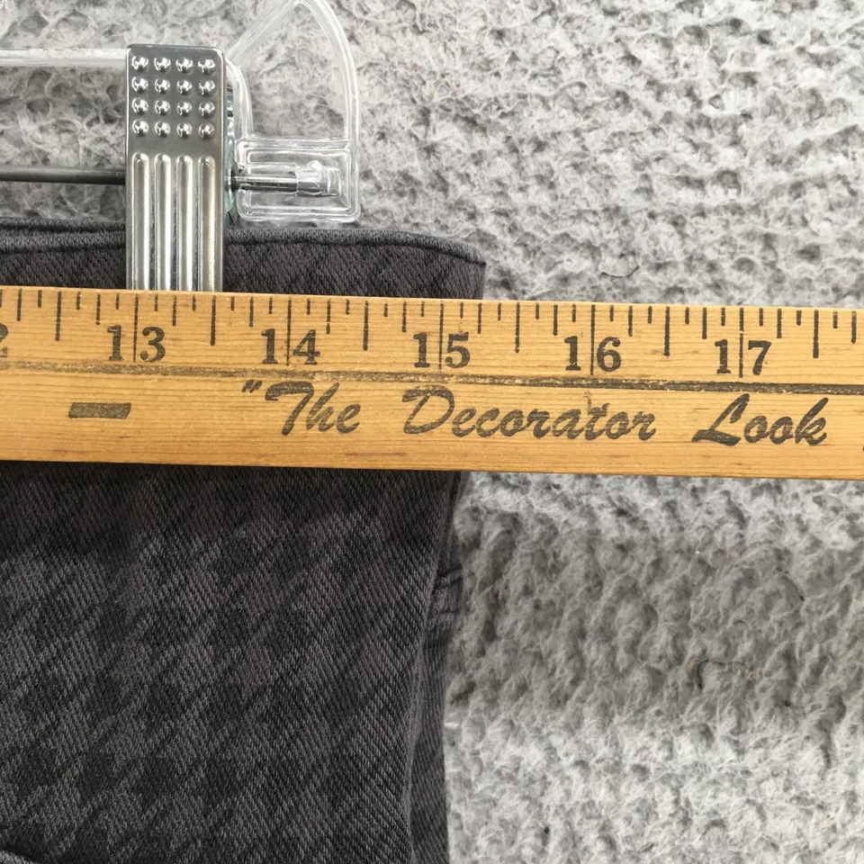 Spanx Jeggings Womens Large Gray Houndstooth Midrise Pull On Pockets Casual - Image 4 of 4