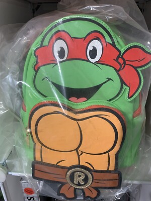 Loungefly Nickelodeon TMNT Raphael Cosplay Mini Backpack