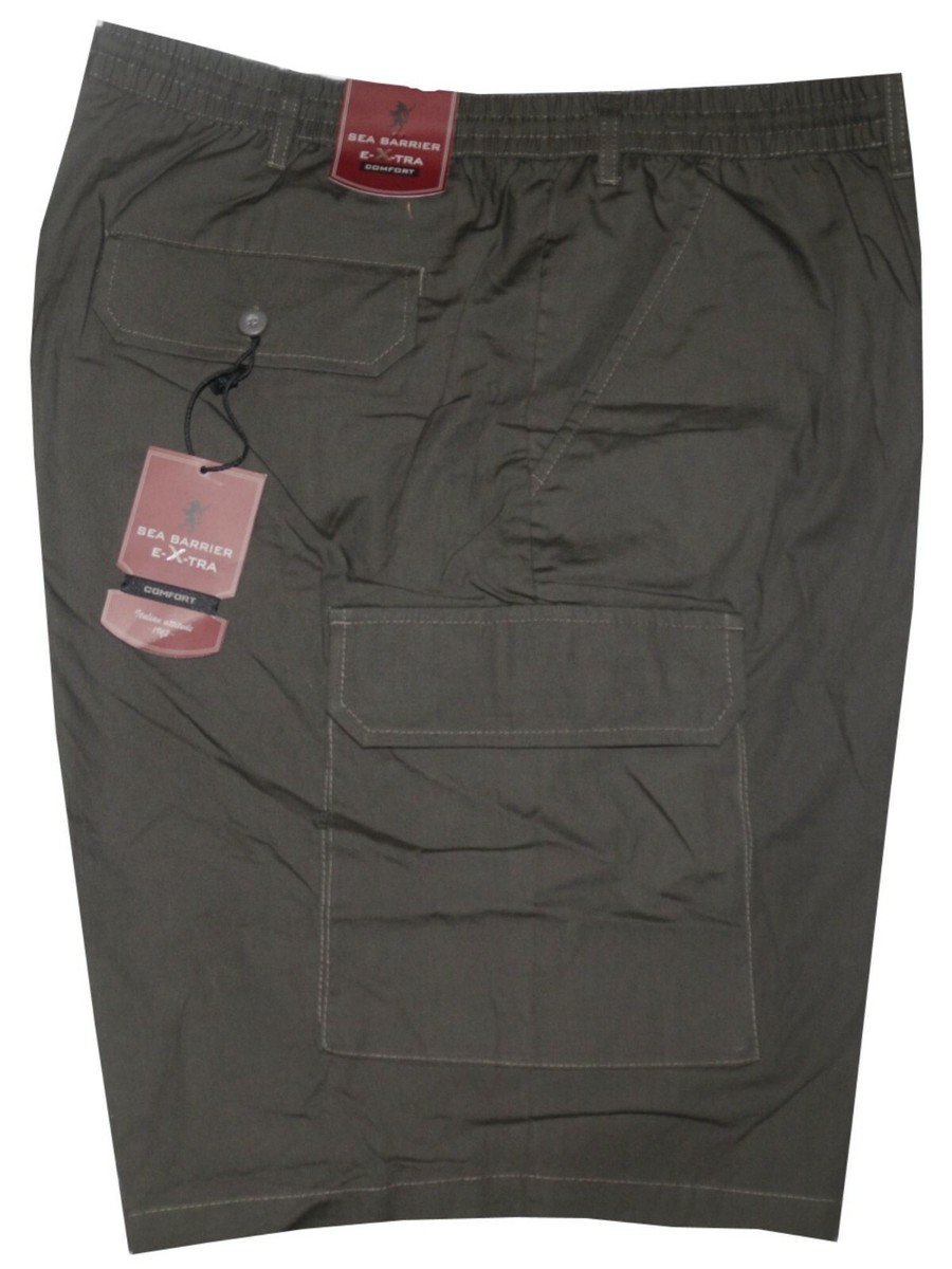 LUI COLLECTION Bermuda Herren Übergrößen – 3XL–7XL, Tarn-Muster, Oversize, Kalibriert